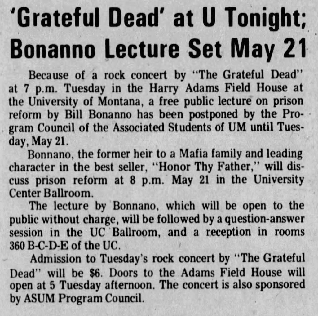 Grateful Dead - 1974